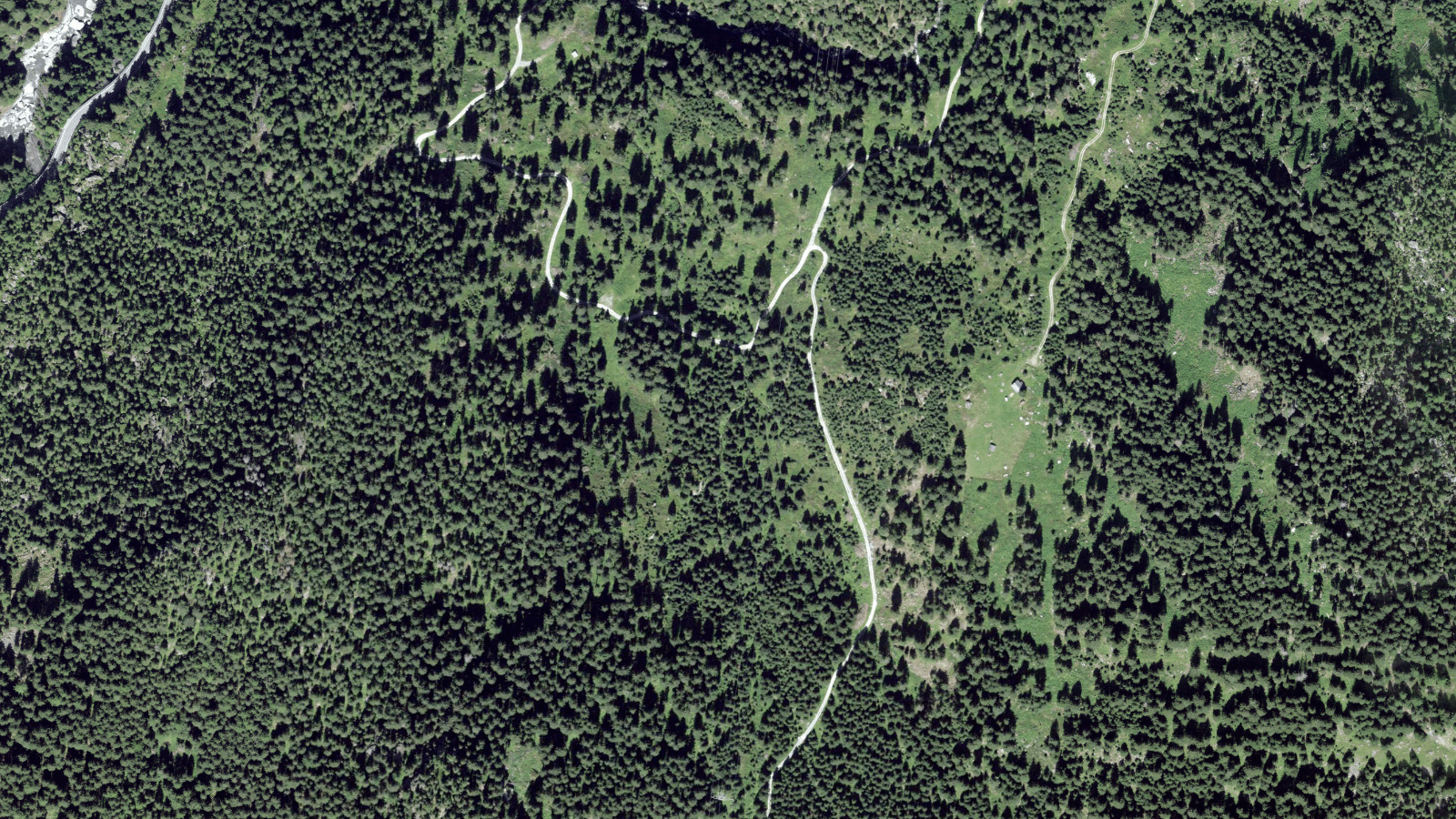 Satellite view of Magic Wood, Switzerland